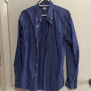 Uniqlo men’s striped button down size M
